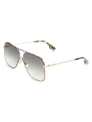 商品Victoria Beckham|​61MM Aviator Sunglasses,价格¥680,第2张图片详细描述