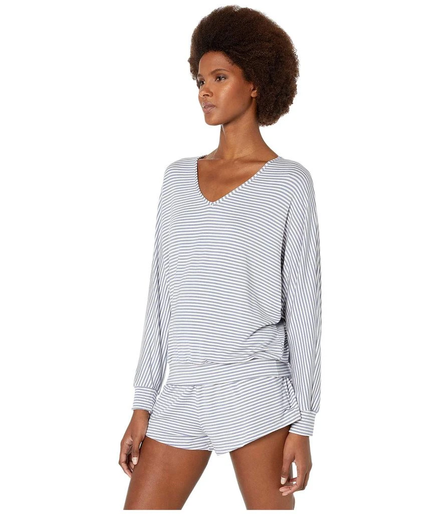 商品Eberjey|Sadie Stripes - The Dolman Sleeve Top,价格¥489,第2张图片详细描述