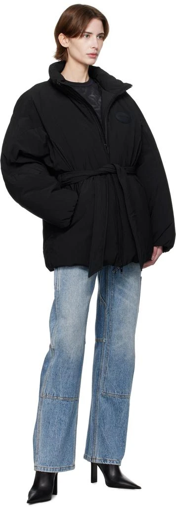 商品Alexander Wang|Black Dome Logo Patch Down Jacket,价格¥2025,第4张图片详细描述