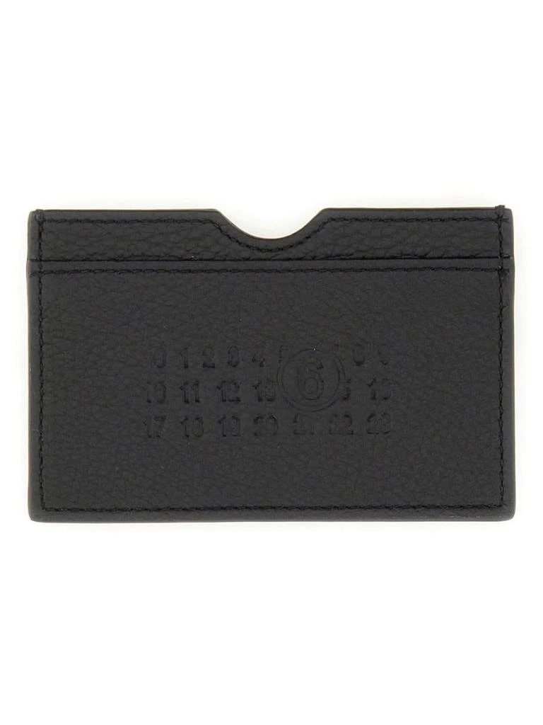 商品MM6|Mm6 Maison Margiela Small Leather Goods in Black,价格¥1295,第4张图片详细描述