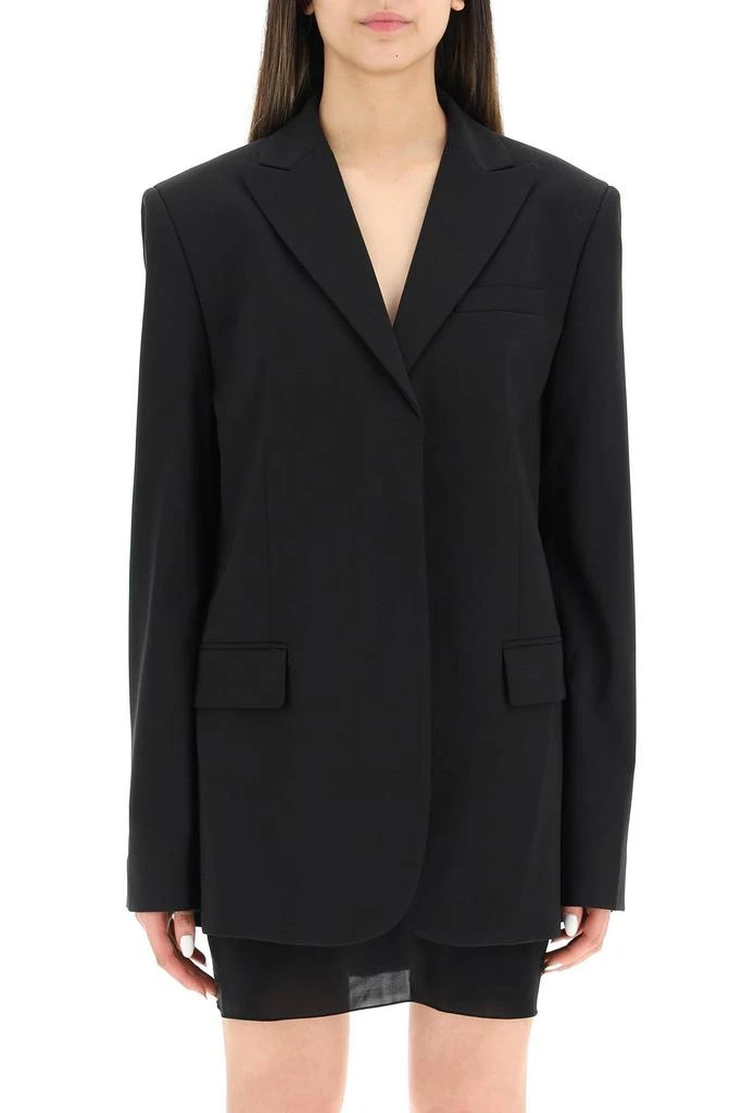 商品Nensi Dojaka|Nensi dojaka light wool open blazer,价格¥4912,第2张图片详细描述