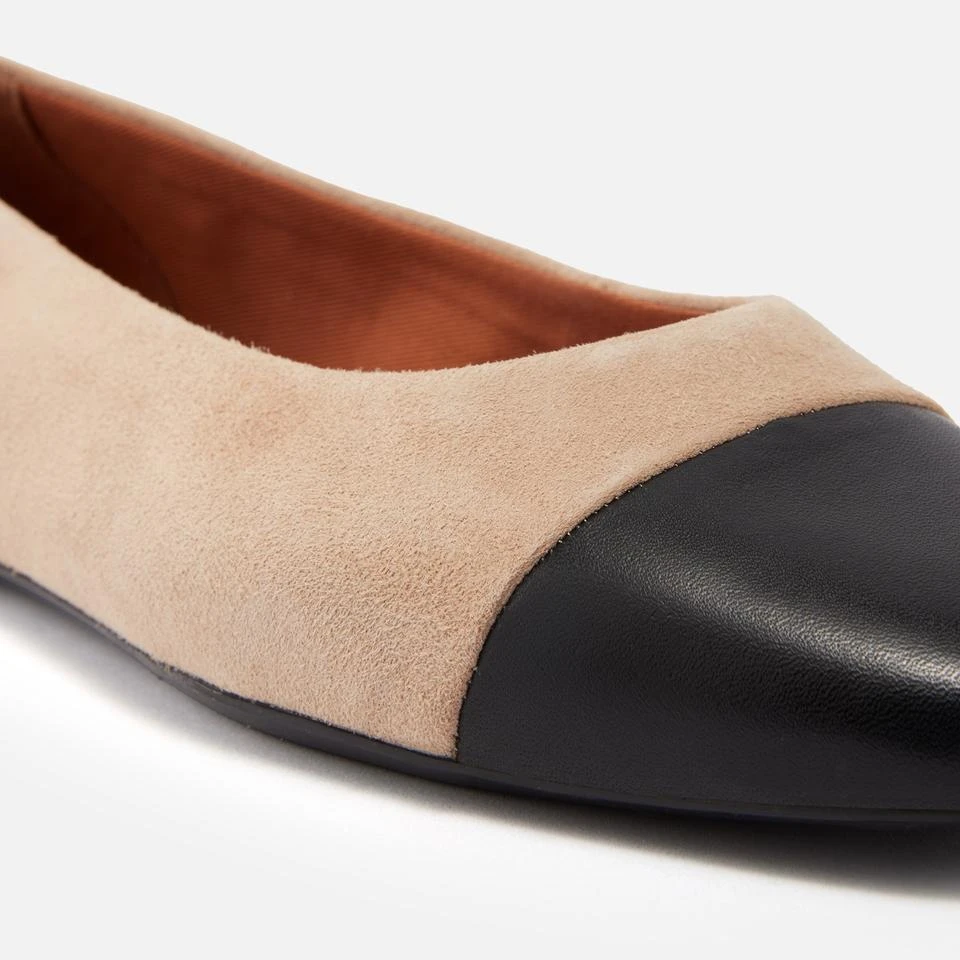 商品Vagabond|VAGABOND WOMEN'S JOLIN SUEDE AND LEATHER BALLET FLATS,价格¥892,第5张图片详细描述