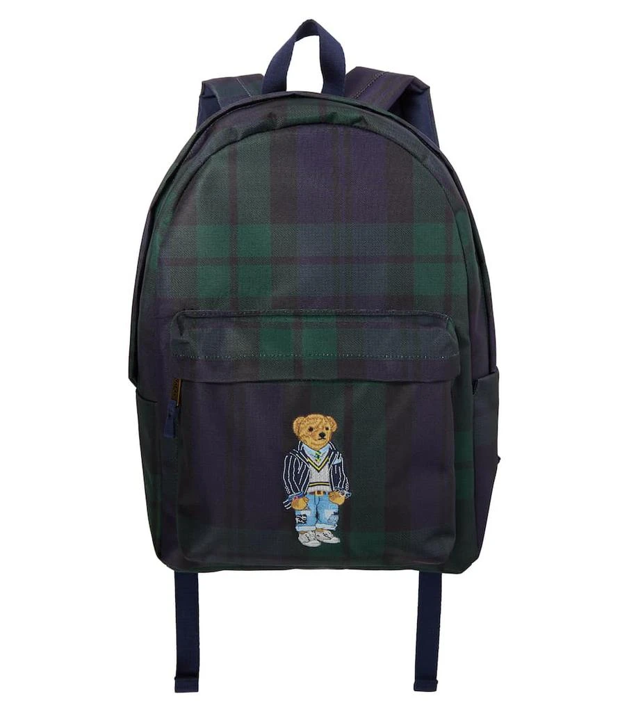 商品Ralph Lauren|Polo Bear格纹双肩包,价格¥957,第2张图片详细描述