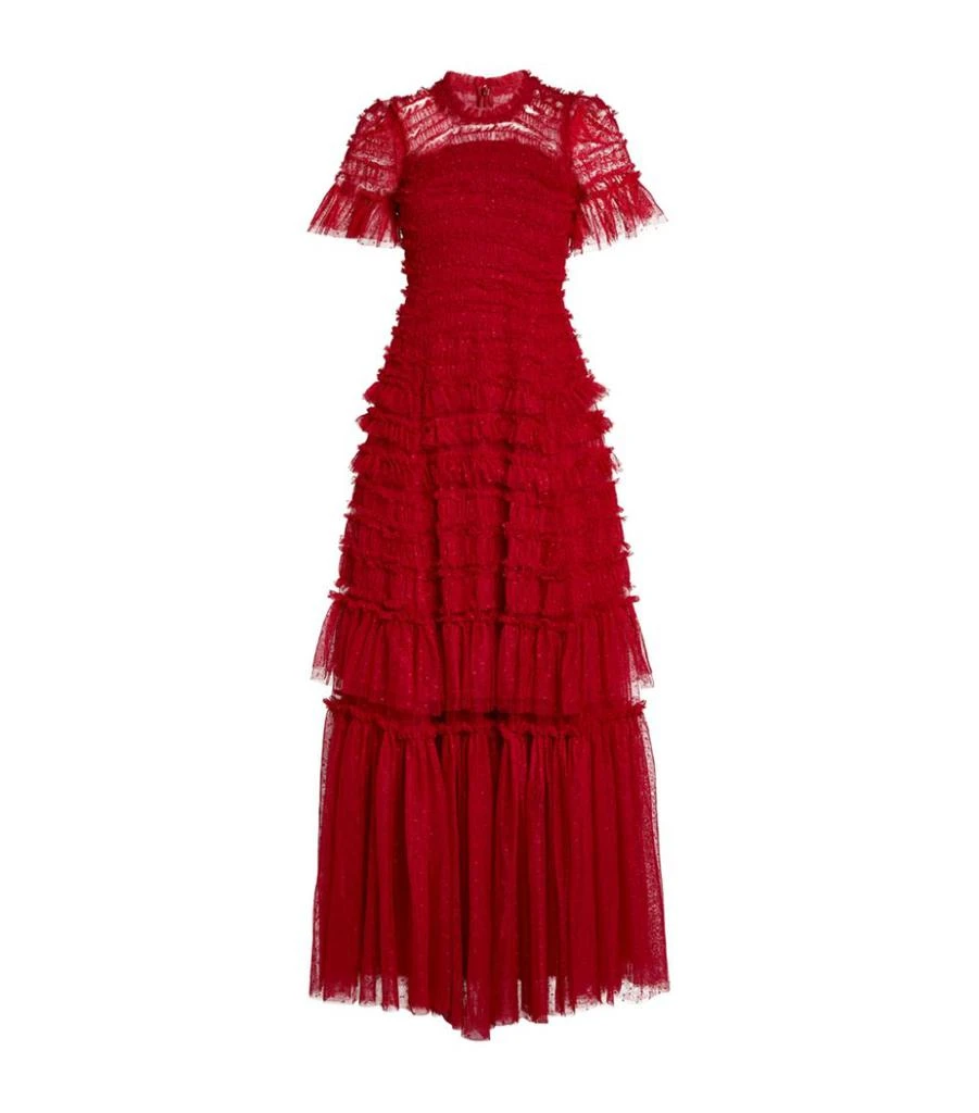 商品Needle & Thread|Valentine Ruffle Gown,价格¥3314,第1张图片