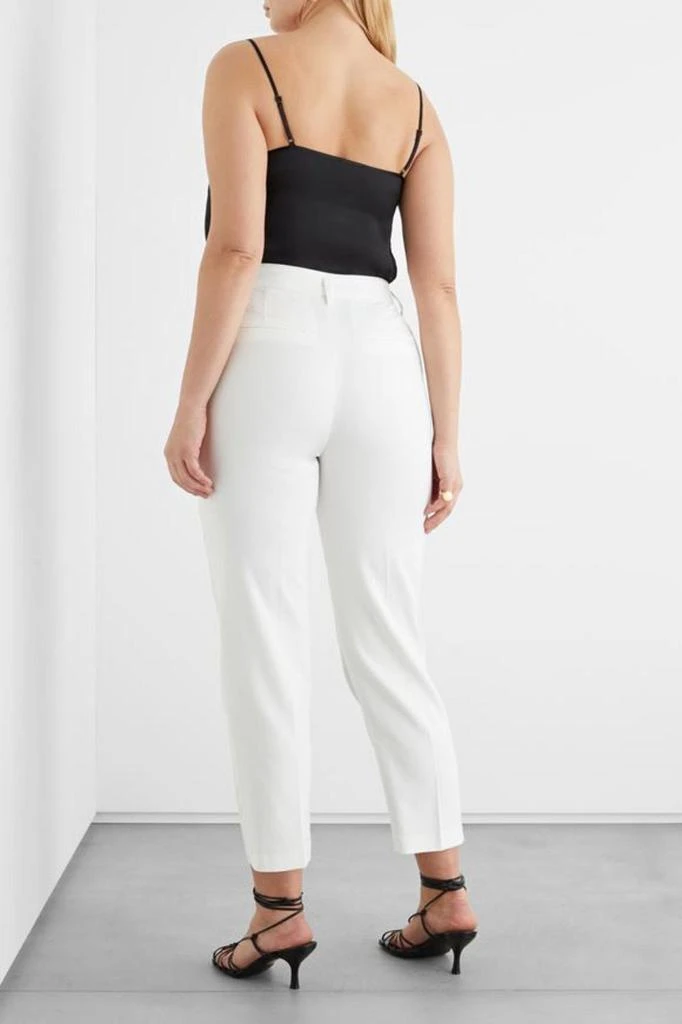 Amelie organic cotton-blend tapered pants 商品