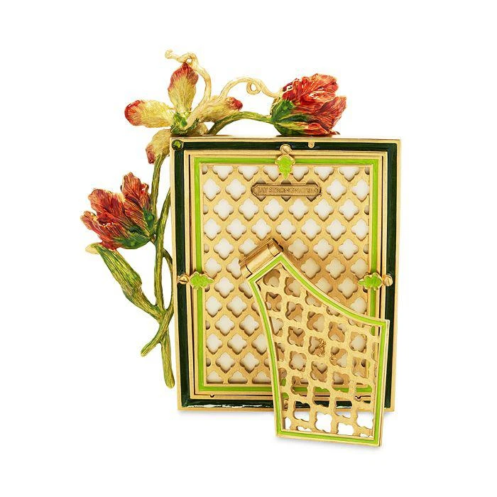 商品Jay Strongwater|Margery Tulip Frame, 5" x 7",价格¥13695,第2张图片详细描述