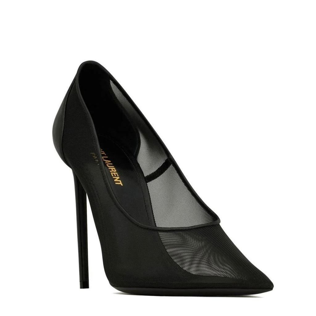 商品Yves Saint Laurent|Anja Mesh Stiletto Pumps,价格¥6286,第4张图片详细描述
