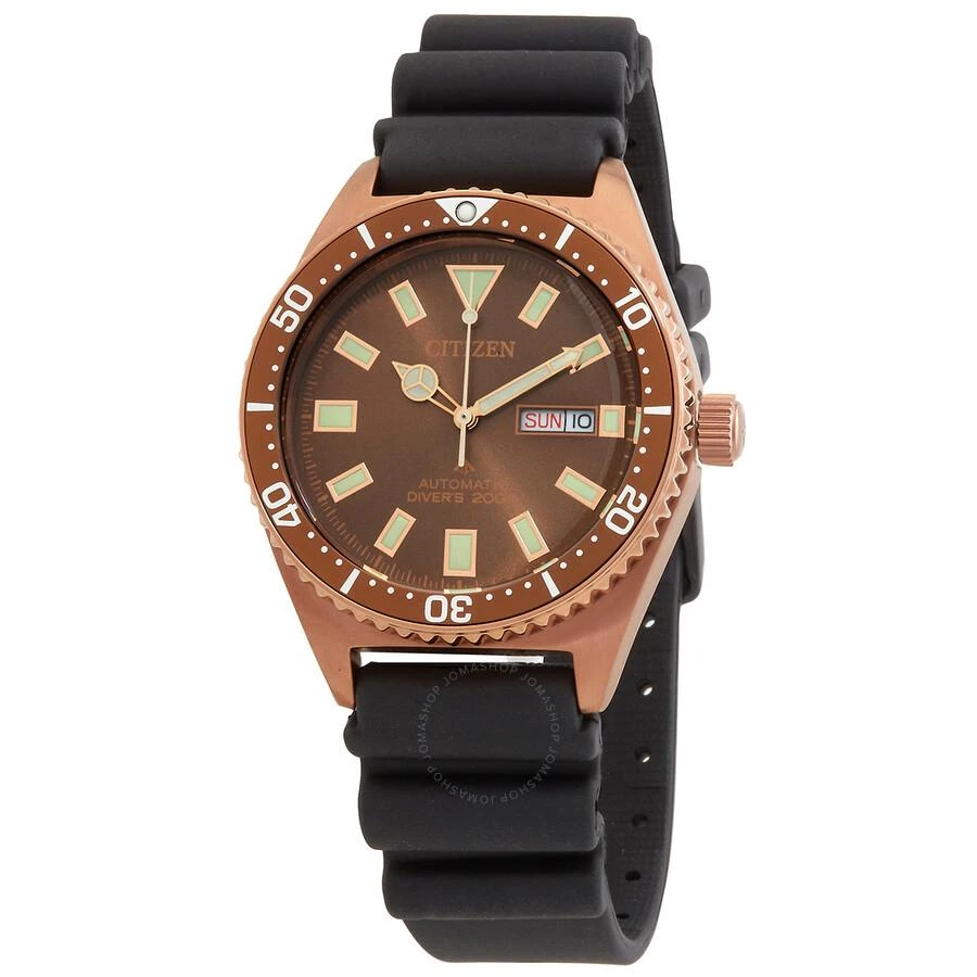 商品Citizen|Promaster Automatic Brown Dial Men's Watch NY0125-08W,价格¥1653,第1张图片