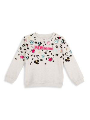 Little Girl's 2-Piece Paw Patrol Sweatshirt & Joggers Set商品第2张图片规格展示