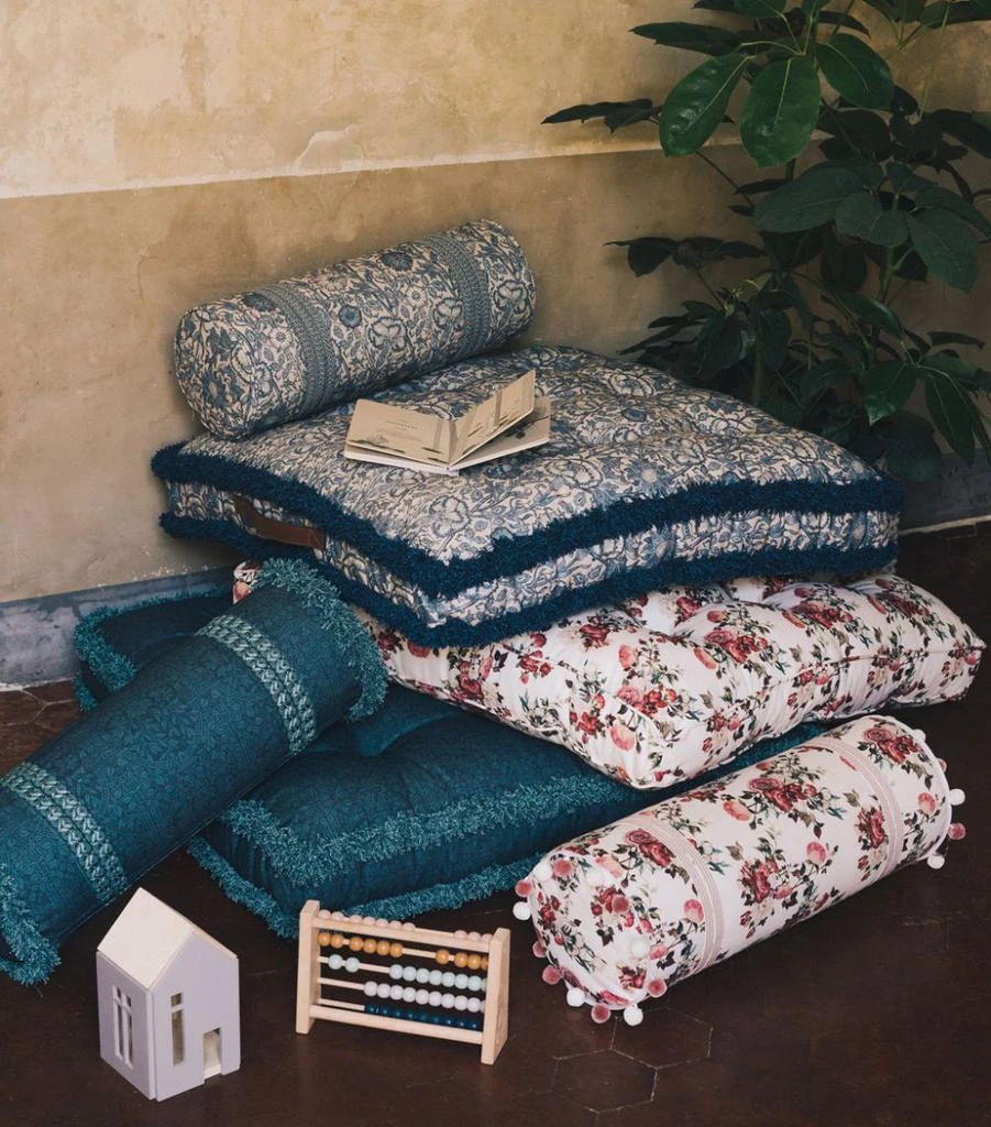 商品DockATot|Floral Bolster Cushion (60cm x 22cm),价格¥1148,第4张图片详细描述
