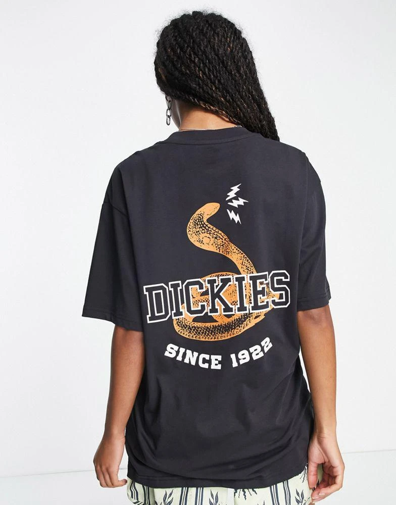 商品DICKIES|Dickies t-shirt with serpant in back print black  Exclusive to ASOS,价格¥240,第2张图片详细描述