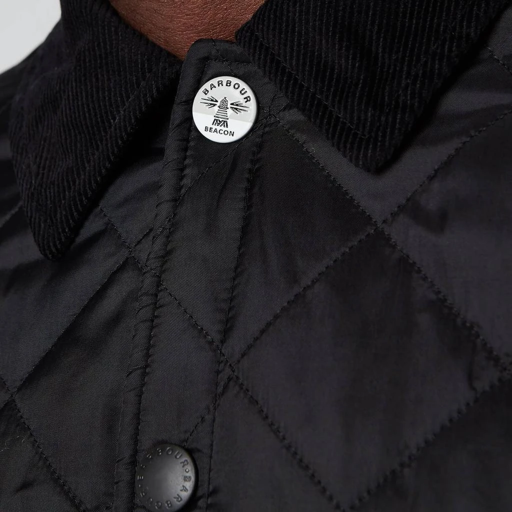 商品Barbour|Barbour Beacon Men's Starling Quilt Jacket - Black,价格¥586,第4张图片详细描述