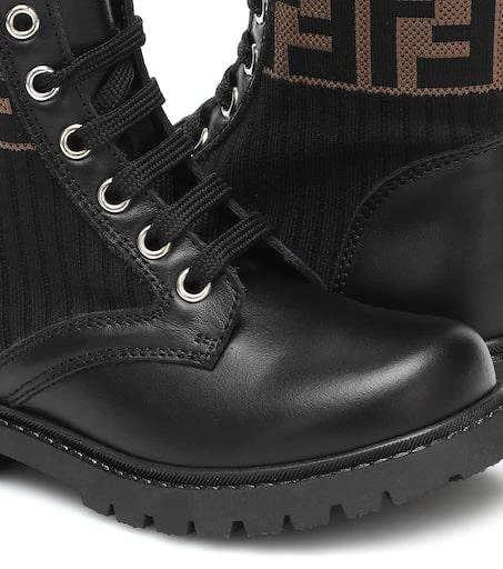 商品Fendi|Leather ankle boots,价格¥2949,第5张图片详细描述