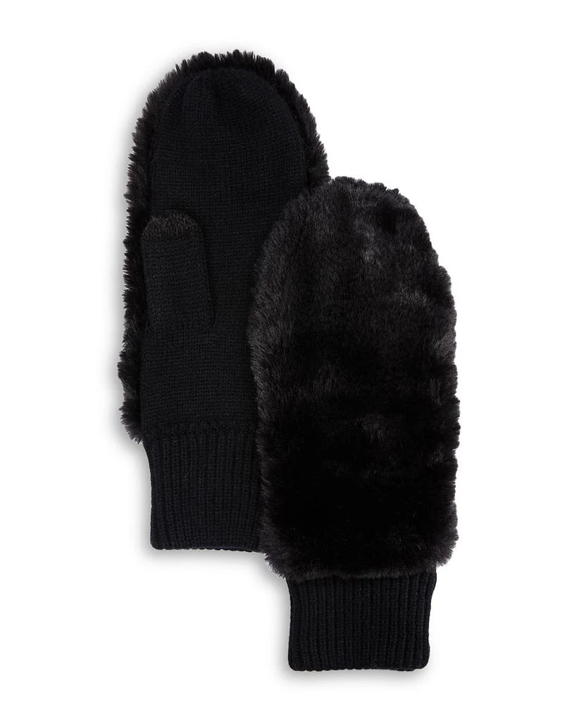 商品Echo Design|Faux Fur Mittens,价格¥219,第1张图片详细描述
