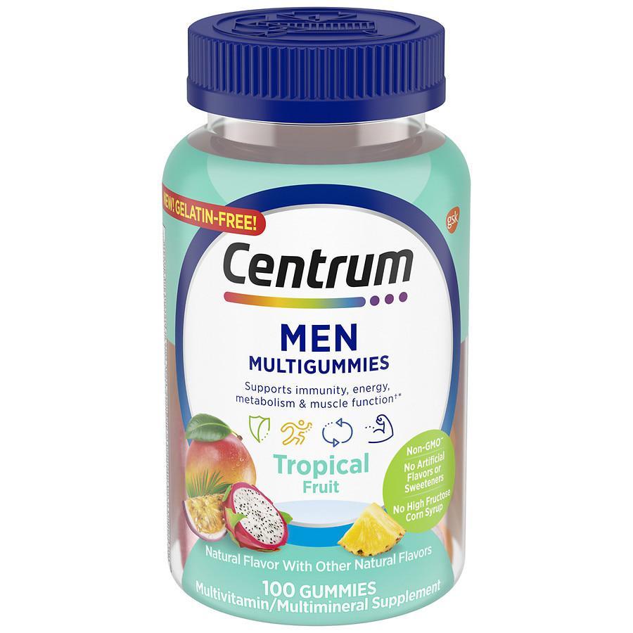 商品Centrum|男士复合维生素软糖 热带水果味,价格¥94,第1张图片