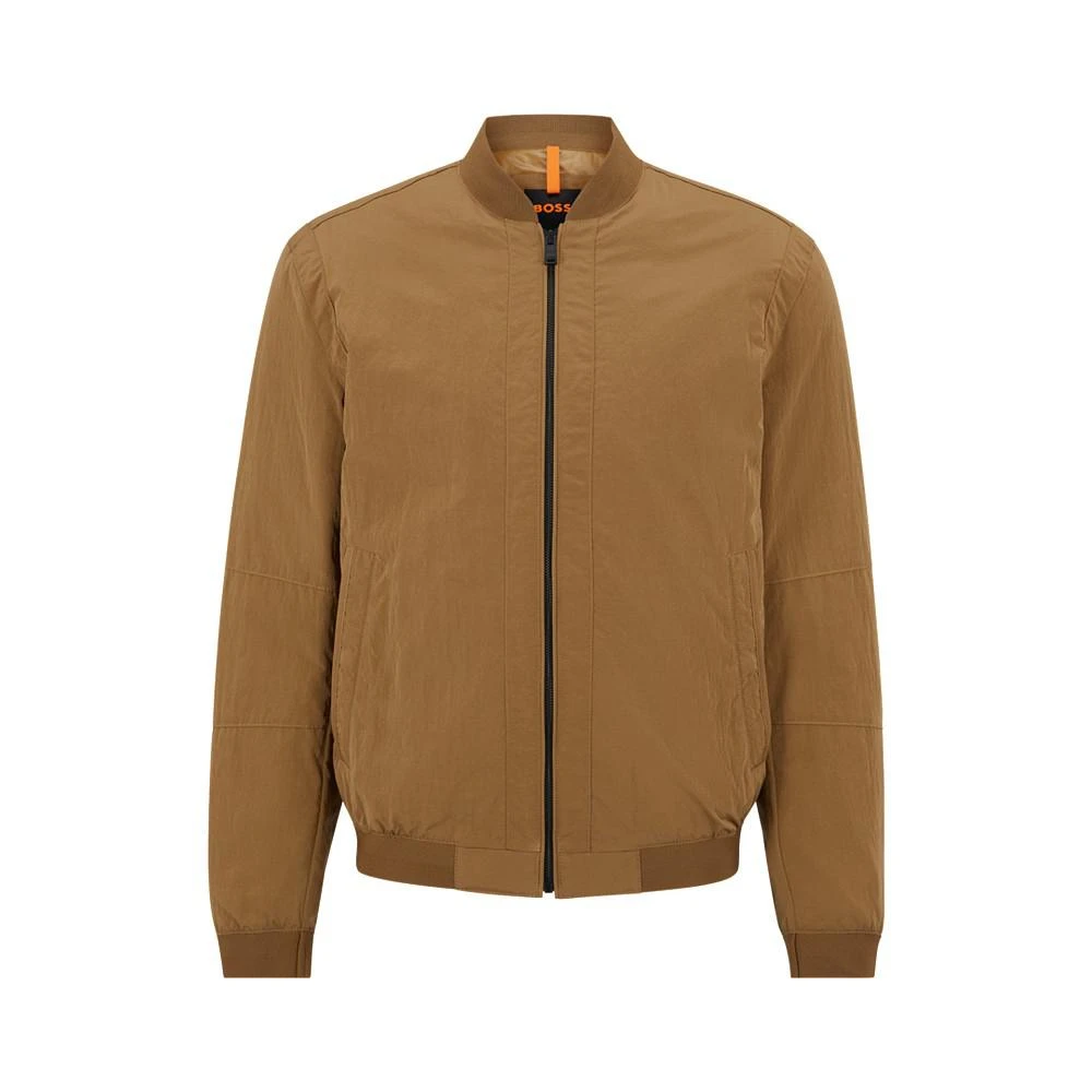 商品Hugo Boss|Men's Water-Repellent Regular-Fit Logo Patch Jacket,价格¥1108,第3张图片详细描述