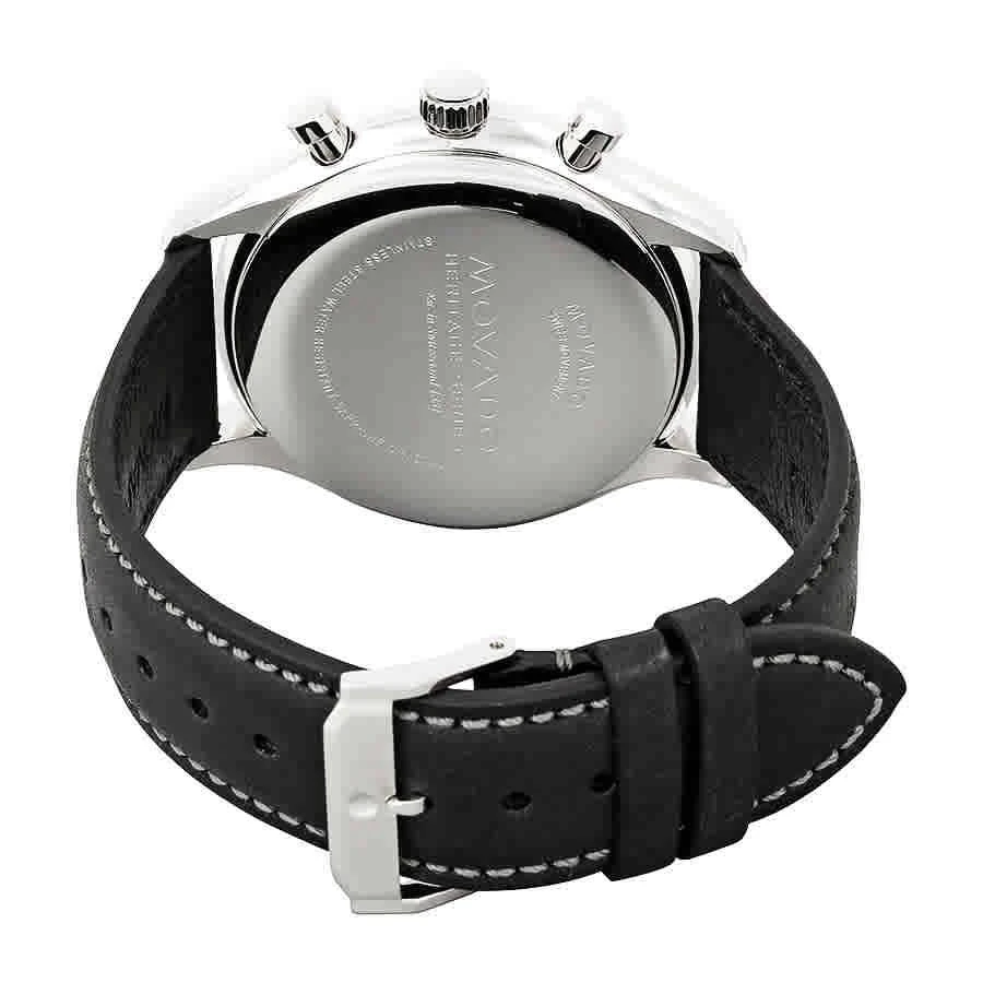 商品Movado|Movado Heritage Chronograph Black Dial Mens Watch 3650005,价格¥4138,第3张图片详细描述