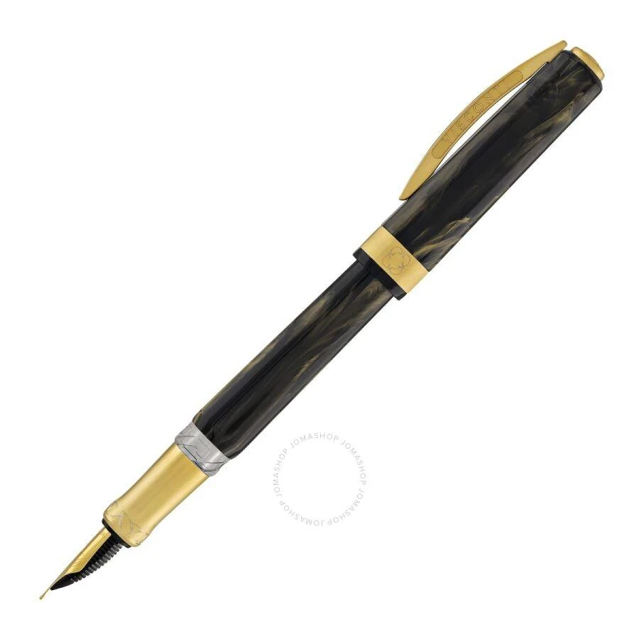 商品Visconti|Black Opera Gold Fountain Pen KP42-03-FPB,价格¥894,第2张图片详细描述