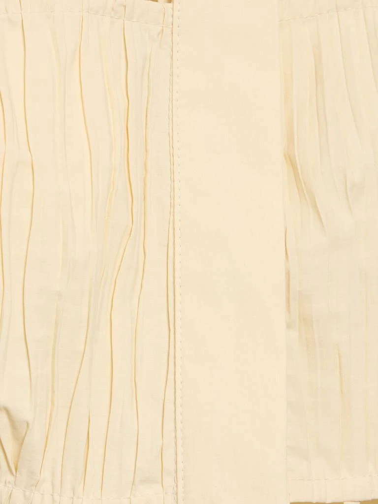 商品Nanushka|Gene Cut Out Pleated Poplin Mini Dress,价格¥3318,第3张图片详细描述
