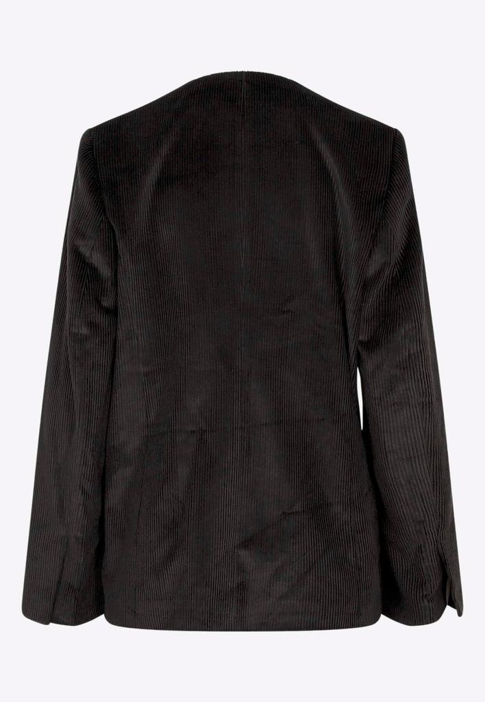 商品Totême|Corduroy Collarless Cord Blazer,价格¥3651,第4张图片详细描述