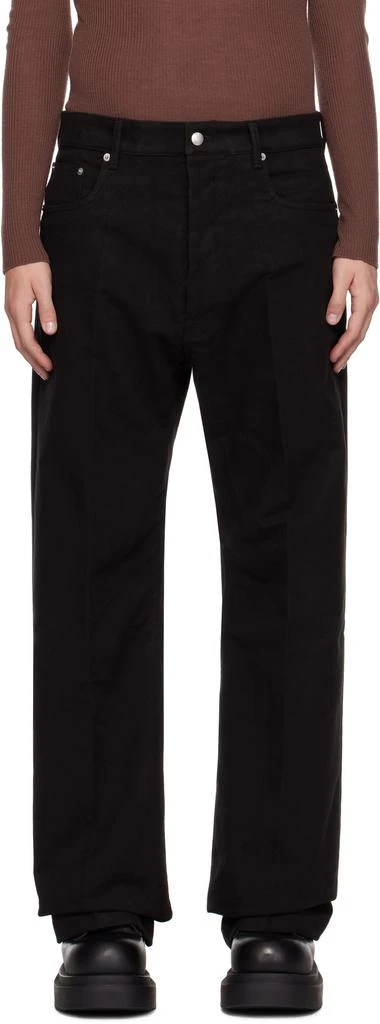 商品Rick Owens|Black Porterville Geth Jeans,价格¥5417,第1张图片