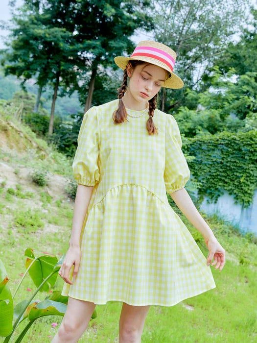商品Le Forong|Dress_Yellow,价格¥1389,第5张图片详细描述