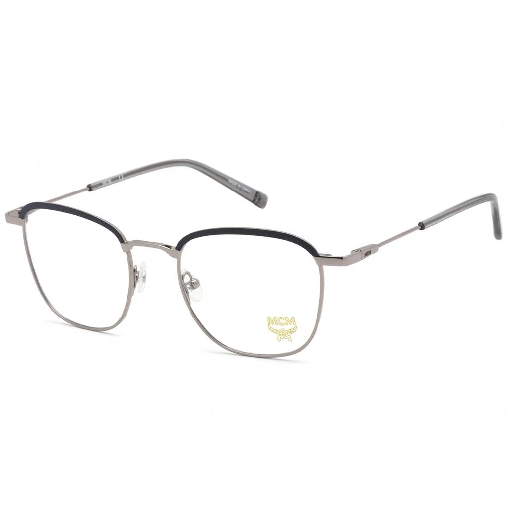 商品MCM|MCM Men's Eyeglasses - Clear Lens Light Ruthenium Square Shape Frame | MCM2150 068,价格¥378,第1张图片
