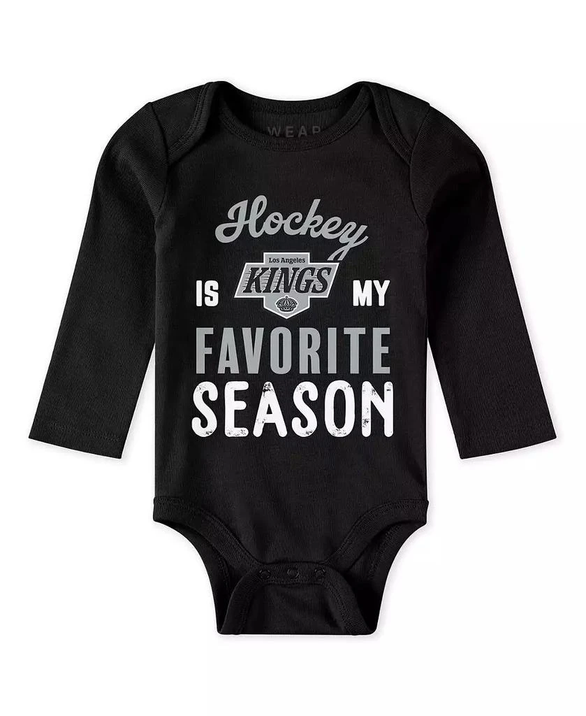 商品WEAR by Erin Andrews|Baby Boys and Girls 3-Piece Los Angeles Kings Turn Me Around Bodysuits and Pants Set,价格¥258,第5张图片详细描述