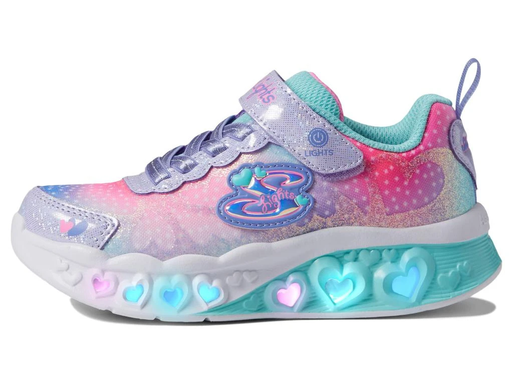 商品SKECHERS|Sport Lighted - Flutter Heart Lights - Simply Love 302315L (Little Kid/Big Kid),价格¥270,第4张图片详细描述