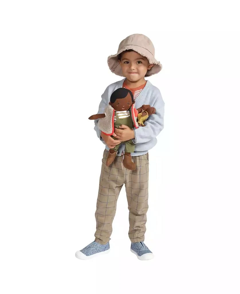 商品Manhattan Toy Company|Playmate Friends Ellis Doll with Mini Bunny Stuffed Animal,价格¥232,第5张图片详细描述