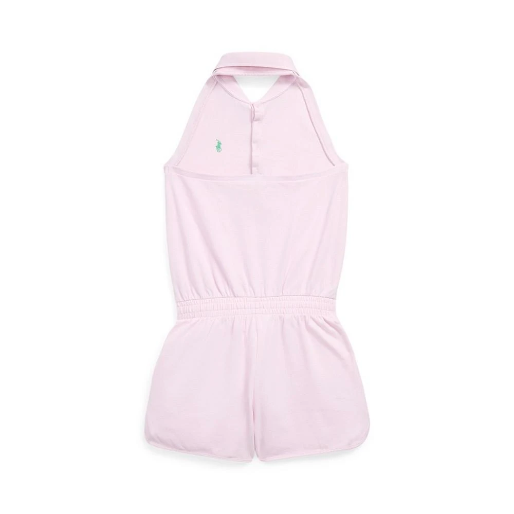 商品Ralph Lauren|Big Girls Stretch Mesh Halter Polo Romper,价格¥167,第2张图片详细描述