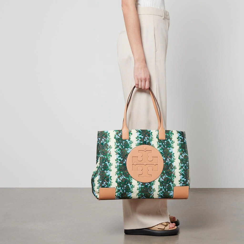 商品Tory Burch|Tory Burch Ella Floral Canvas Tote Bag,价格¥1154,第2张图片详细描述