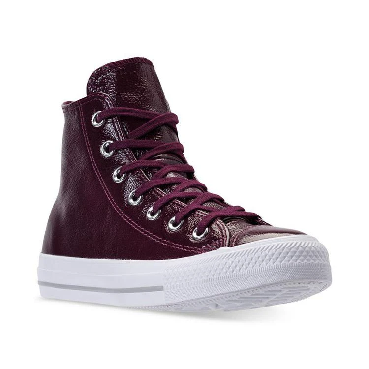 商品Converse|Women's Chuck Taylor High-Top Patent Casual Sneakers from Finish Line,价格¥297,第1张图片