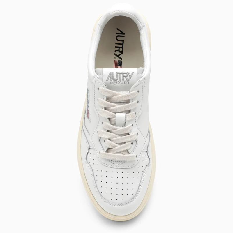 商品Autry|White leather Medalist sneakers,价格¥1251,第3张图片详细描述