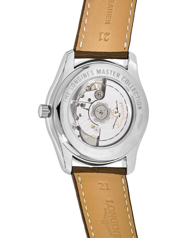 商品Longines|Longines Master Collection Automatic 42mm Silver Dial Brown Leather Strap Men's Watch L2.919.4.78.3,价格¥15812,第3张图片详细描述