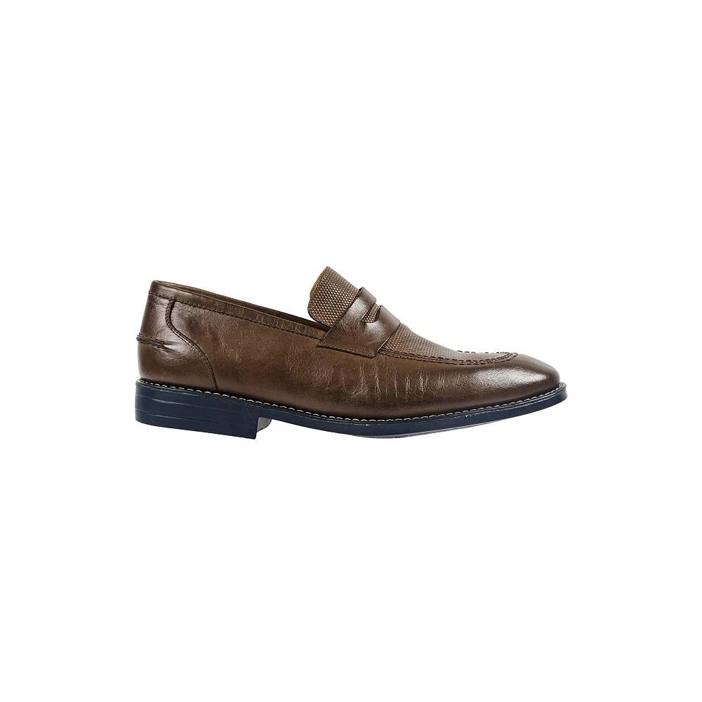 商品Sandro Moscoloni|Men's Maestro Moccasin Toe Penny Strap Slip-on Shoes,价格¥965,第2张图片详细描述