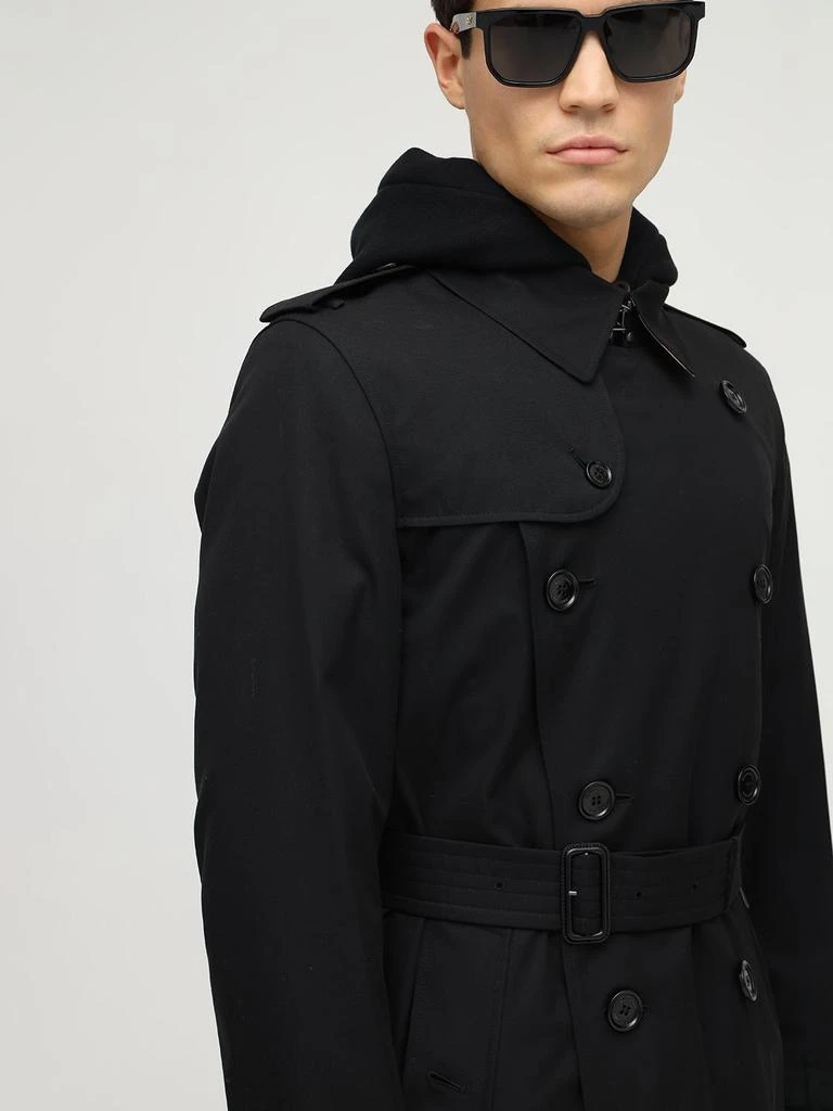 商品Burberry|Kensington Cotton Trench Coat,价格¥19053,第3张图片详细描述