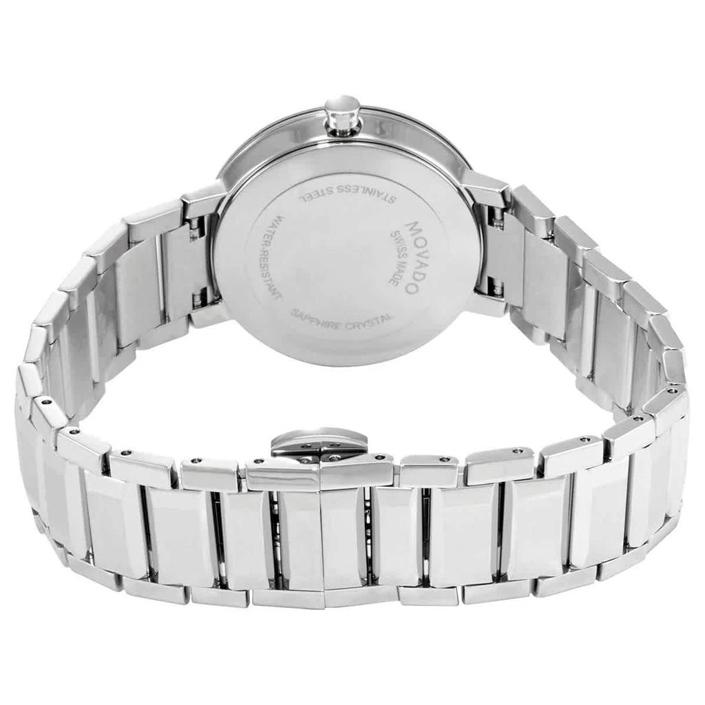 商品Movado|Quartz Diamond Silver Museum Dial Ladies Watch 0607548,价格¥9375,第3张图片详细描述