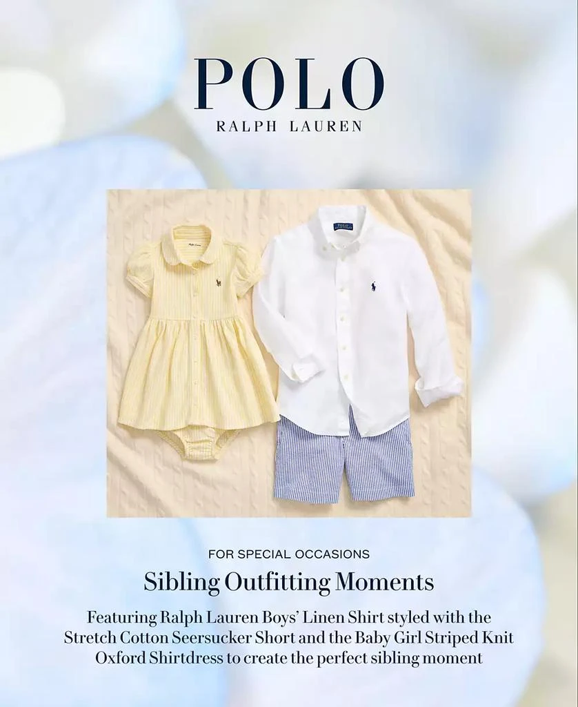 Toddler and Little Boys Stretch Seersucker Shorts 商品