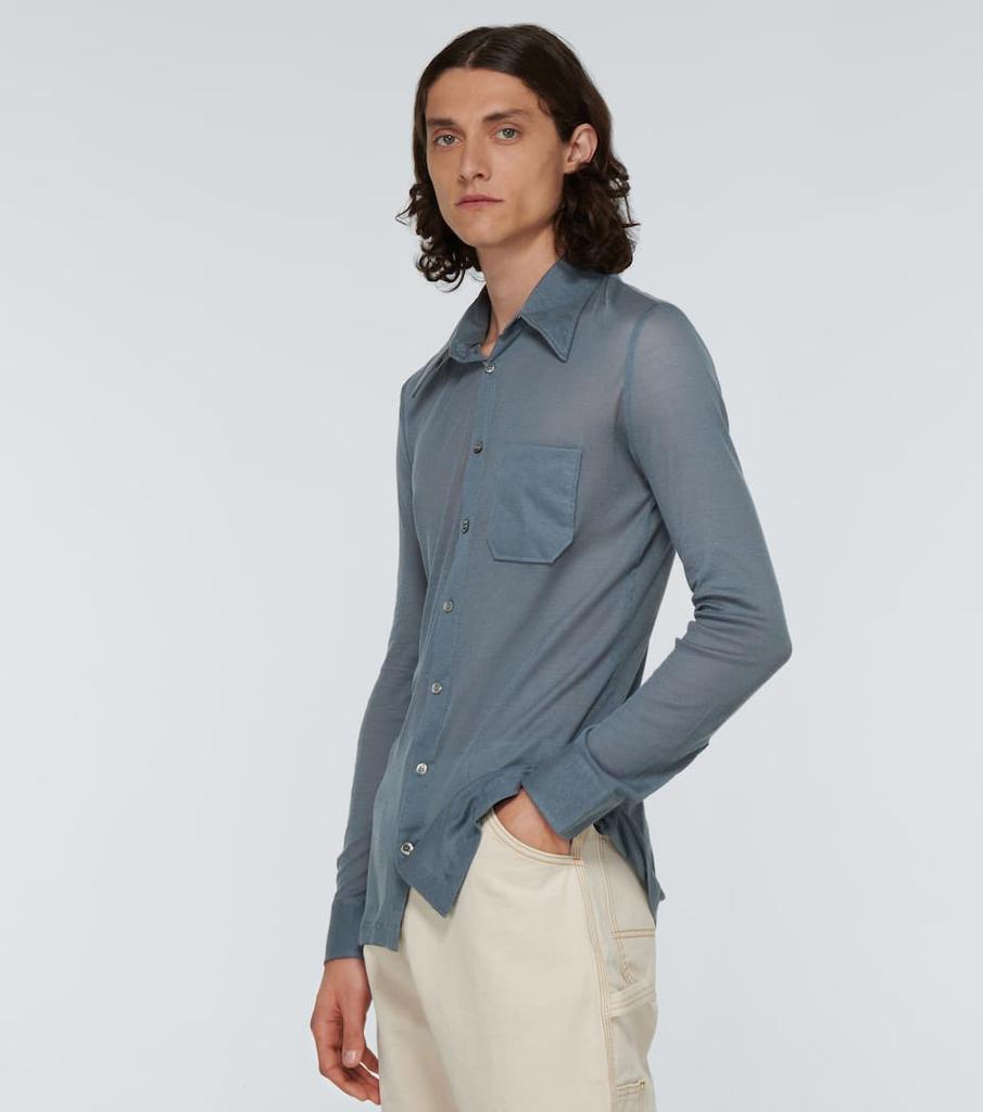 商品MAISON MARGIELA|棉丝长袖衬衫,价格¥3517,第5张图片详细描述