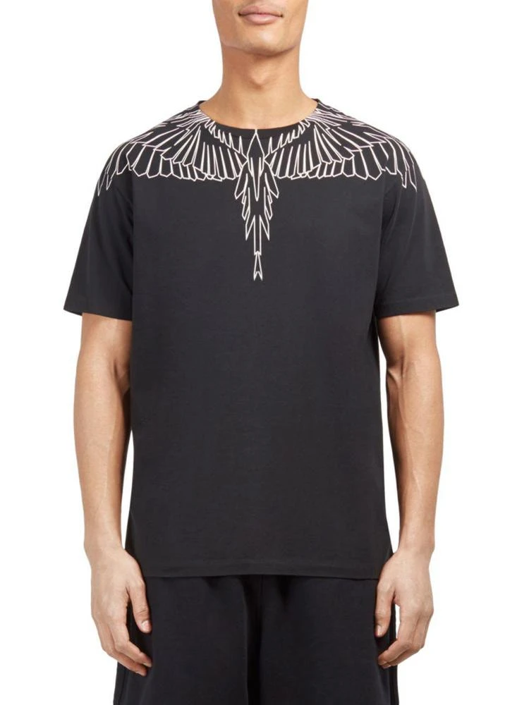 商品Marcelo Burlon|K-Anne Cotton Tee,价格¥1800,第1张图片