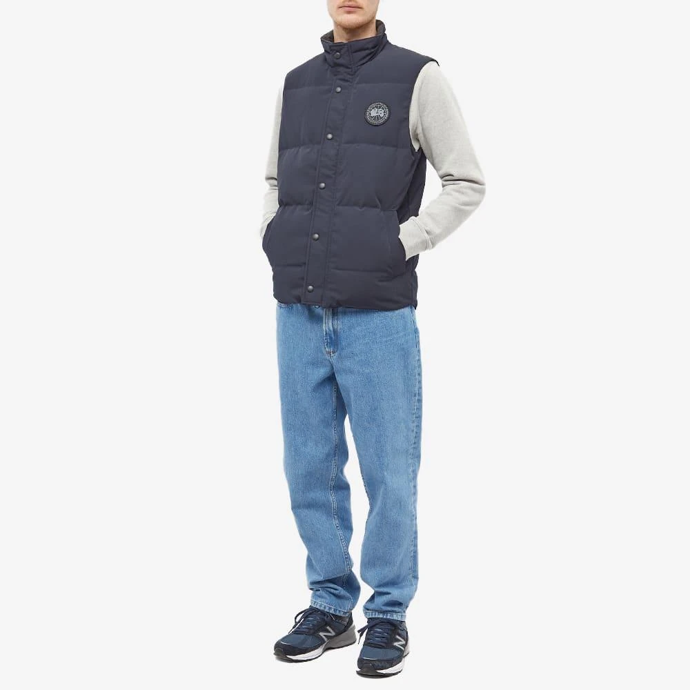 商品Canada Goose|Canada Goose Navy Disc Garson Vest,价格¥4378,第4张图片详细描述