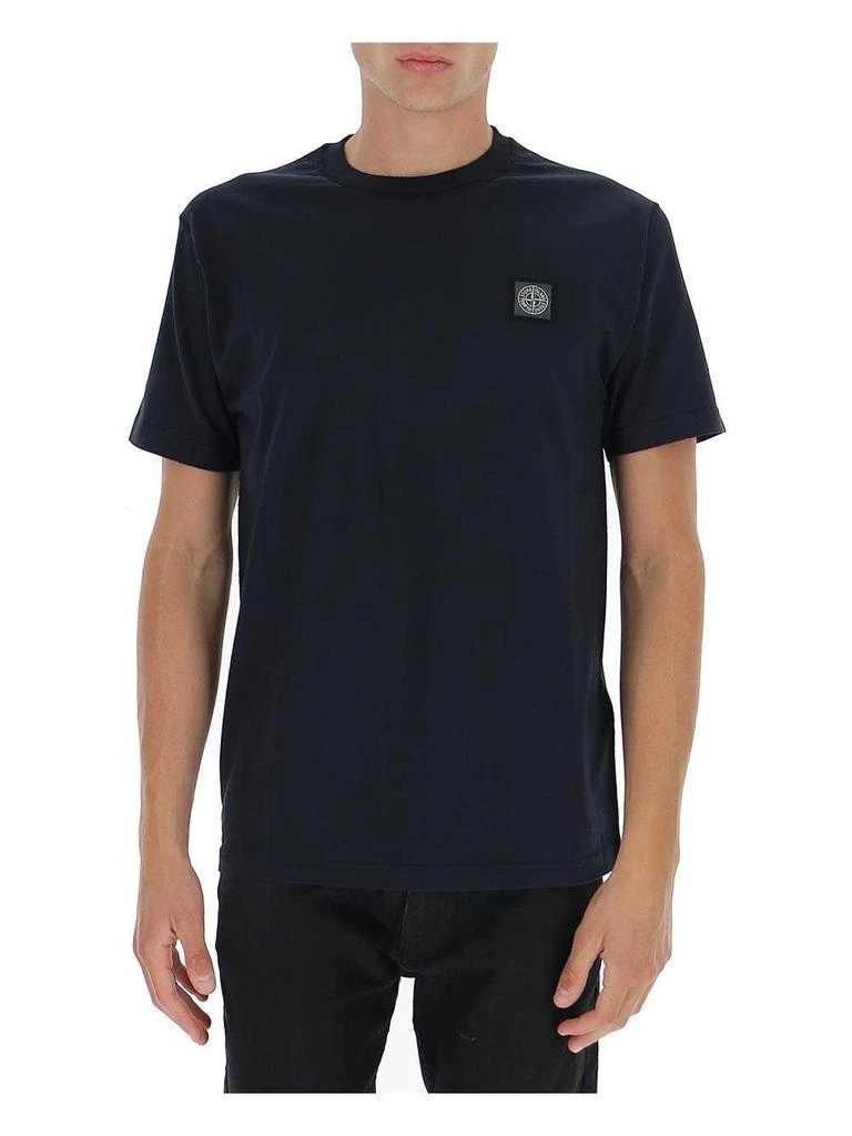 商品Stone Island|Blue T-Shirt,价格¥860,第1张图片