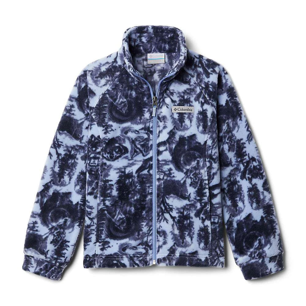 商品Columbia|Toddlers' Girls Benton Springs II Printed Fleece Jacket,价格¥112,第1张图片