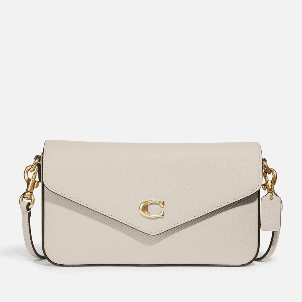 商品Coach|Coach Wyn Crossgrain Leather Crossbody - Chalk,价格¥2374,第1张图片