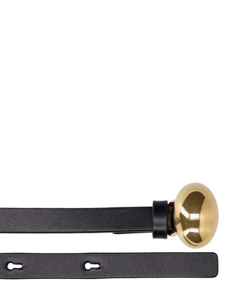 商品Jil Sander|1.2cm Leather Belt W/ Brooch,价格¥5912,第2张图片详细描述