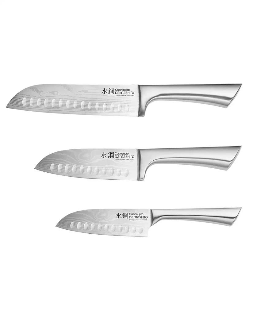 商品Cuisine::pro®|Damashiro Santoku Knife Set, 3 Piece,价格¥894,第1张图片