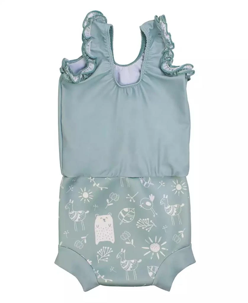 商品Splash About|Baby Girls Happy Nappy Swimsuit with Swim Diaper,价格¥207,第2张图片详细描述