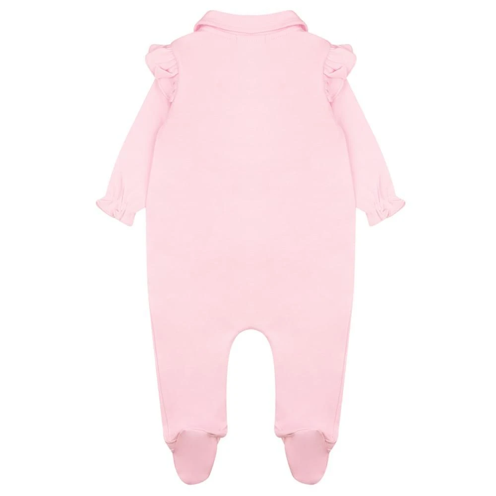 商品Caramelo Kids|Pink Bow Romper & Bib,价格¥172,第3张图片详细描述