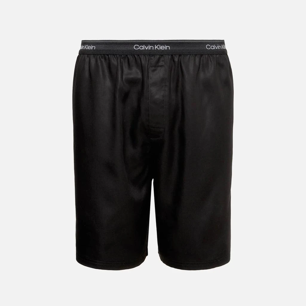 商品Calvin Klein|Calvin Klein Logo Waistband Lyocell Sleep Shorts,价格¥208,第1张图片